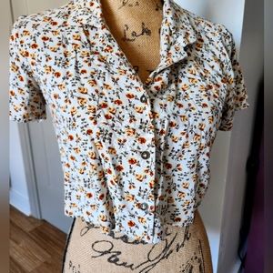 Floral Buttonup